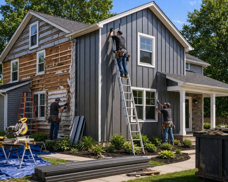 Commercial Siding Installation in West Hartford, CT
